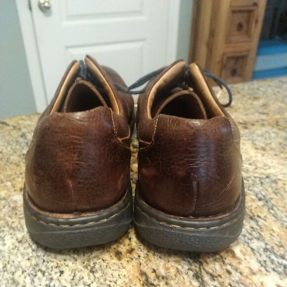 Born Men's Ridgeway Split Toe Pebbled Leather Lace Up Oxford US 13 M H 11806 - Picture 10 of 12